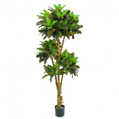 Mākslīgais krotona bonsai koks Deluxe (175 cm)