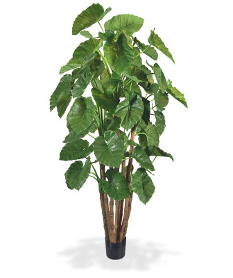 Árvore artificial Alocasia Calidora Giant Deluxe 210 cm