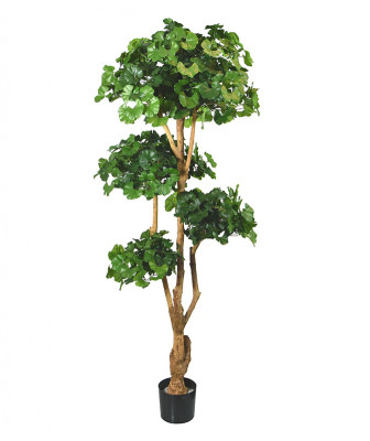 Mākslīgā ginkgo bonsai koks Deluxe (170 cm)