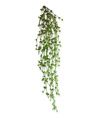 Artificial String of Pearls plant 60 cm green