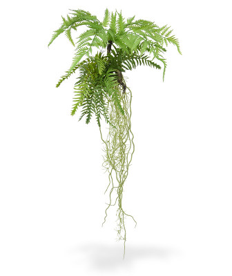 Artificial Tillandsia Fern hangingplant 90 cm