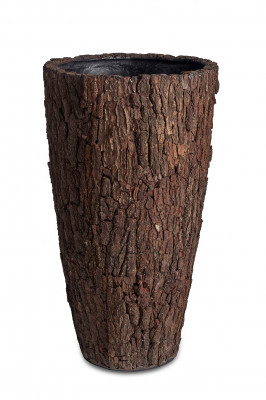 Bosco Vase Large - Bark (⌀57 ↕120)