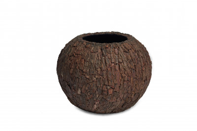 Bosco Round Bowl Small - Bark (⌀50 ↕40)