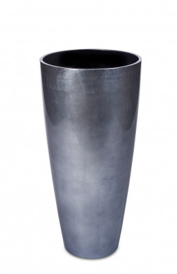 Vita Vase Large - Medium Silver (⌀57 ↕120)