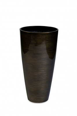 Vita Stripes Vase Medium - Bronze (⌀46,5 ↕90)