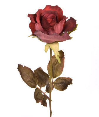 Mākslīgā rožu filiāle Alice 60 cm sarkans