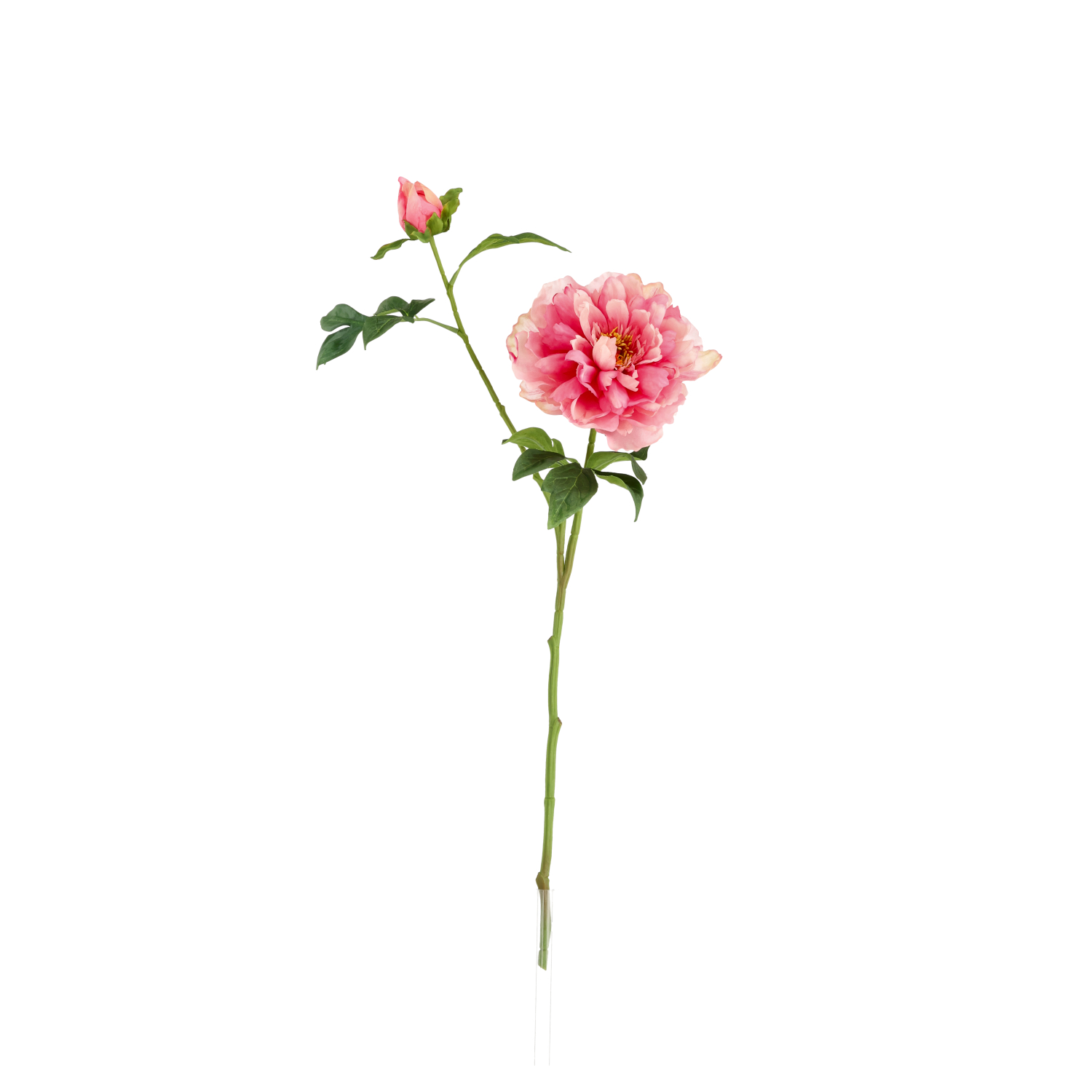 Kunstbloem Pioenroos (65 cm)