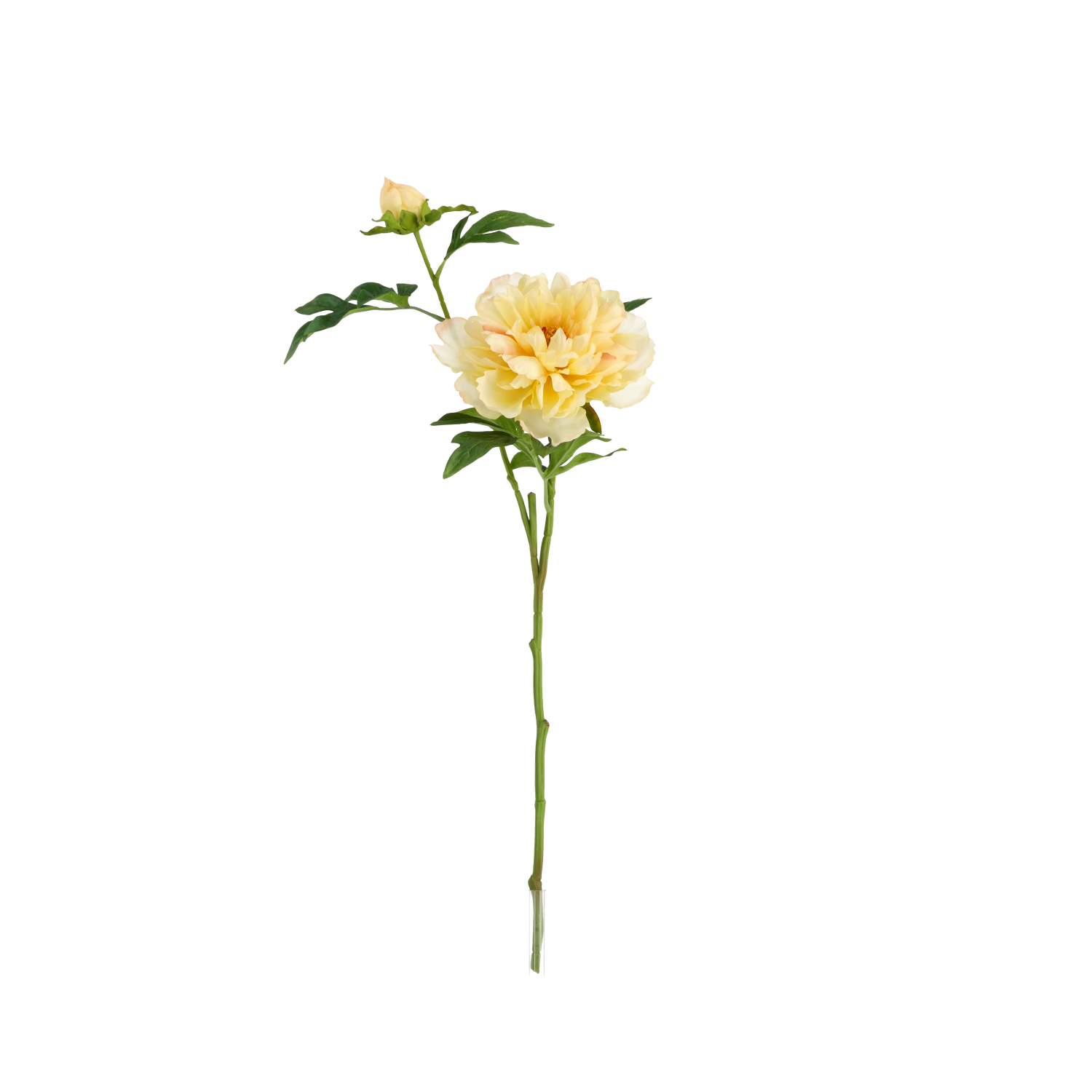 Kunstbloem Pioenroos (65 cm)