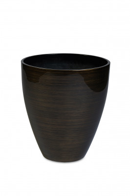 Vita Stripes Pot Large - Bronze (⌀60 ↕65)