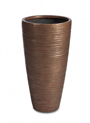 Curved Vase Large - Bronze (⌀57 ↕120)