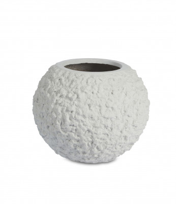 Lava Round Bowl Small - White (⌀50 ↕40)