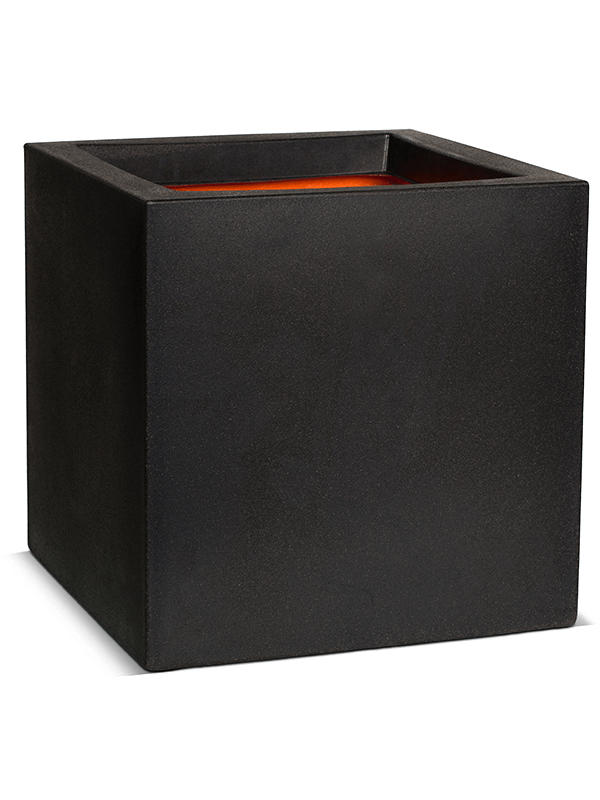 Capi Urban Smooth NL - Pot Square Black ( ↔40 ↖40 ↕40)