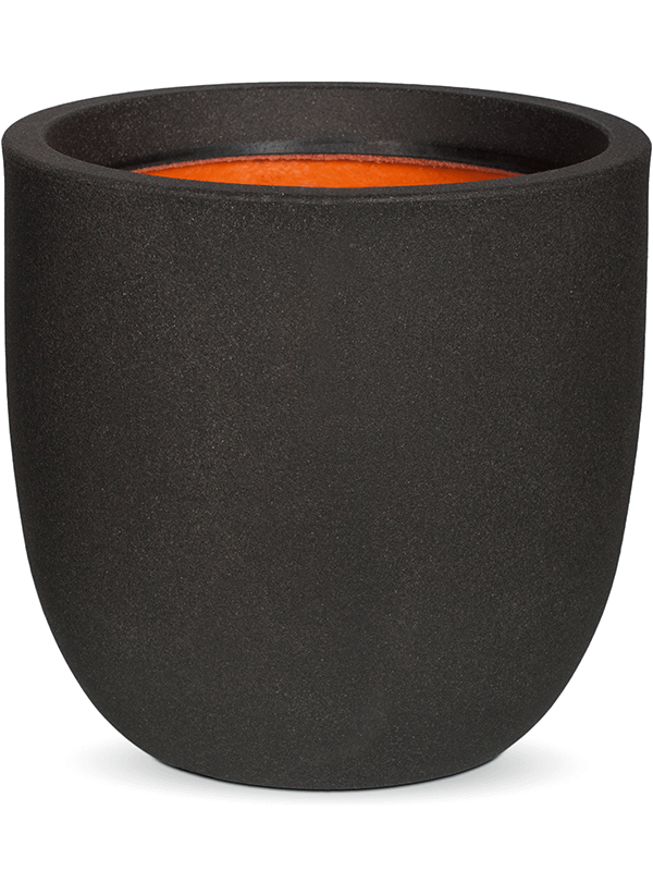 Capi Urban Smooth NL - Planter Ball Black (⌀35 ↕34)