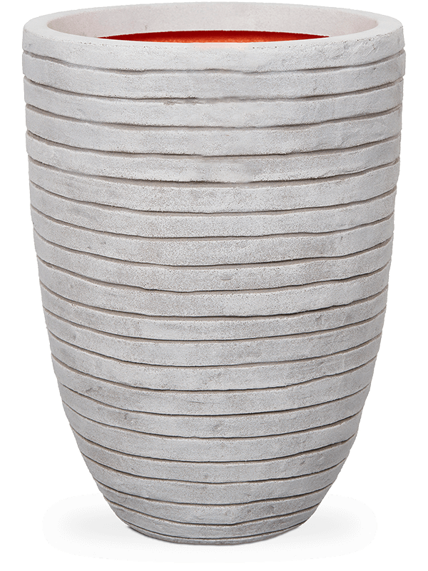 Capi Nature Row NL - Vase Elegant Low Ivory (⌀46 ↕58)