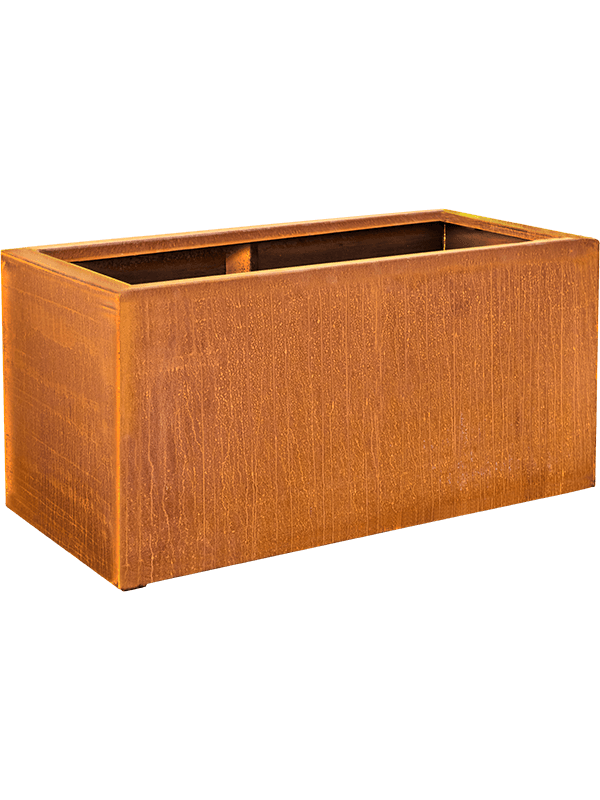 Cortensteel - Rectangle Topper With Low Feet ( ↔100 ↖50 ↕50)