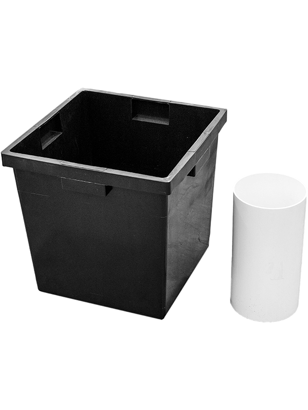 Baq Ecoline Rise, Liner Soil Square (↔40 ↕70)