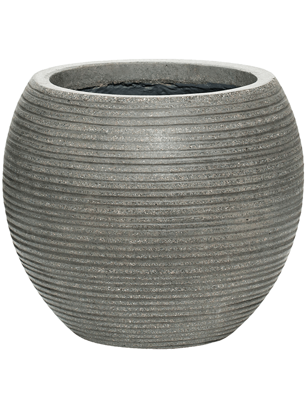 Ridged Horizontally - Abby S Dark Grey (⌀23 ↕20)