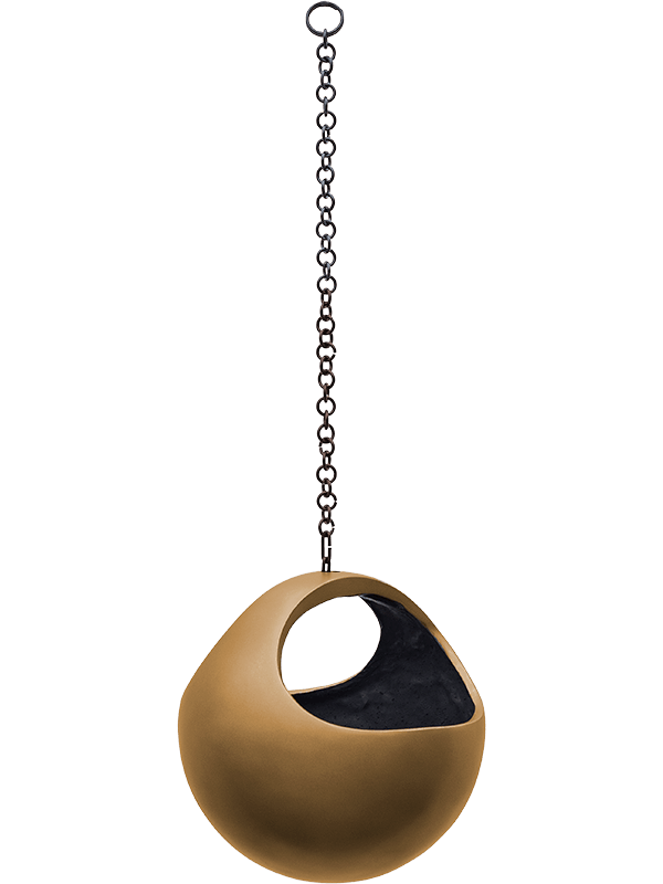 Baq Gradient - Hanging Basket Matt Honey (⌀21 ↕21)
