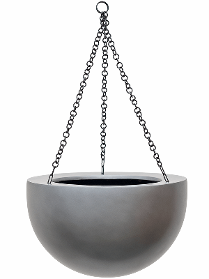 Baq Gradient, Hanging bowl matt grey (⌀33 ↕21)