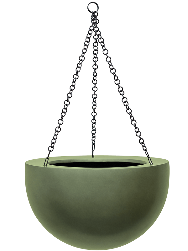 Baq Gradient - Hanging Bowl Matt Forest Green (⌀33 ↕21)
