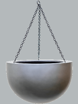 Baq Gradient, Hanging bowl matt grey (⌀38 ↕24)