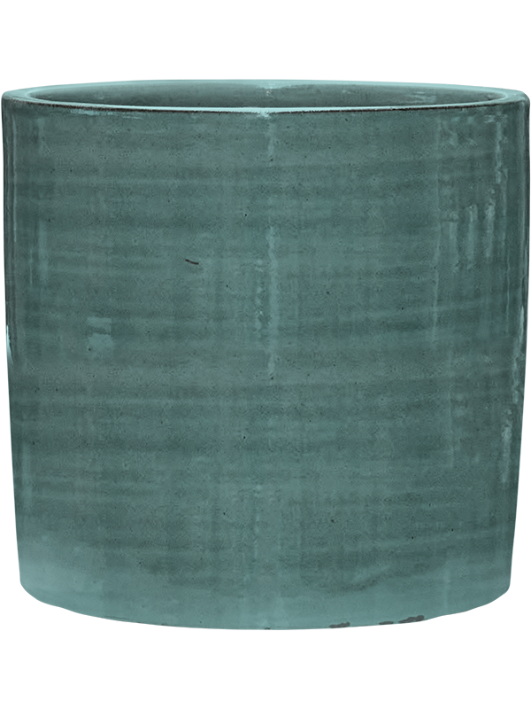 Plain Striped - Cylinder Aqua (⌀28 ↕27)