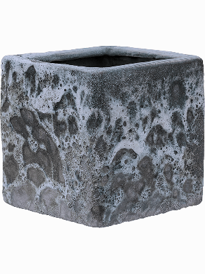 Baq Lava, Cube relic jade (glazed inside) (↔16 ↕16)