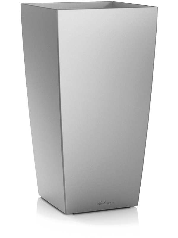 Lechuza Cubico - Silver Metallic ( ↔40 ↖40 ↕75)