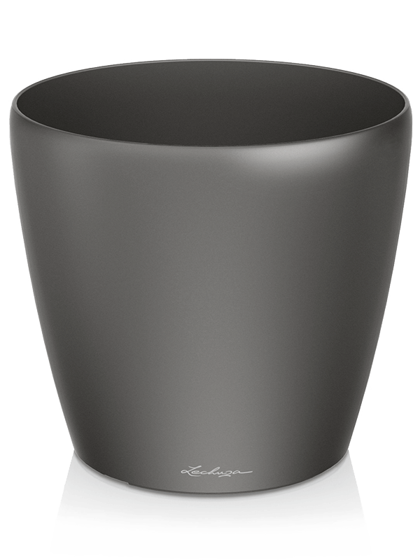 Lechuza Classico - Anthracite Metallic (⌀35 ↕32)