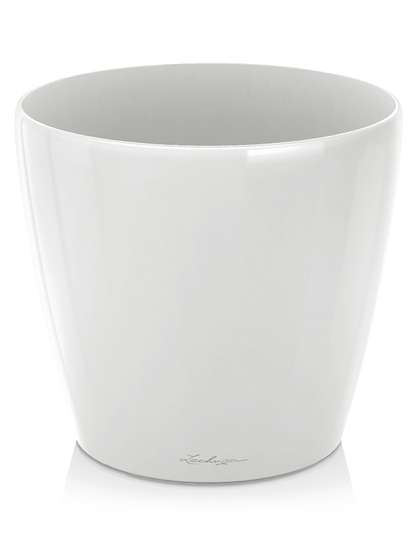 Lechuza Classico - White High Gloss (⌀35 ↕32)