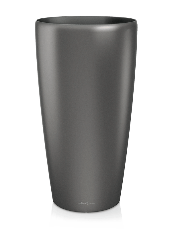 Lechuza Rondo - Anthracite Metallic (⌀40 ↕75)