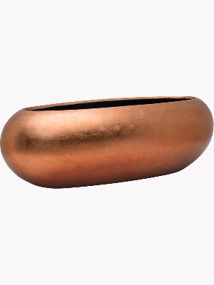 Baq Metallic Silver leaf, Boat matt copper (↔30 ↕25)