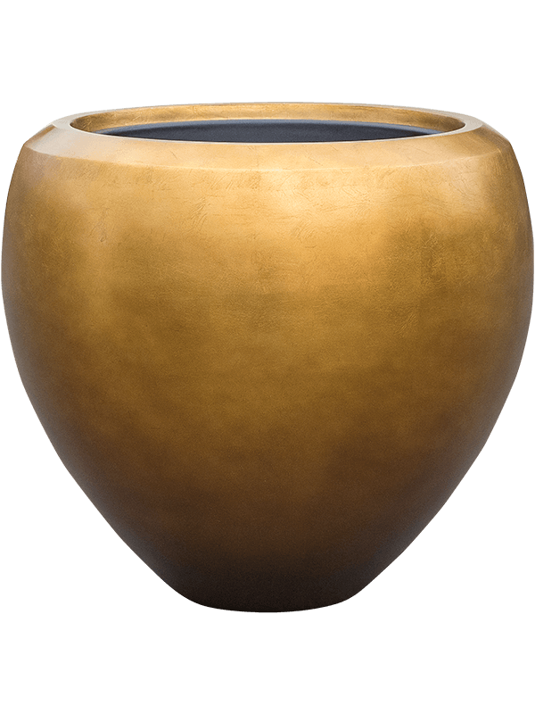 Baq Metallic Silver leaf - Couple Matt Honey (with liner) (⌀50 ↕45)