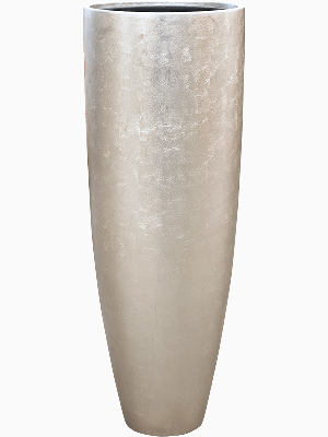 Baq Metallic Silver leaf, Partner matt light champagne (with liner) (⌀34 ↕90)