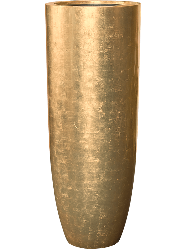 Baq Metallic Silver leaf - Partner Glossy Gold (with liner) (⌀46 ↕120)