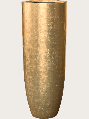 Baq Metallic Silver leaf, Partner Glossy Gold (with liner) (⌀46 ↕120)