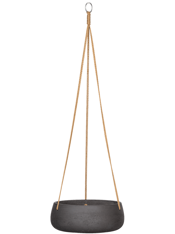 Rough - Eileen (hanging) S Black Washed (⌀24 ↕9)