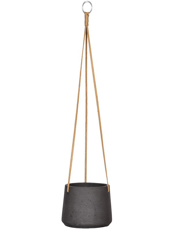 Rough - Patt (hanging) M Black Washed (⌀17 ↕14)