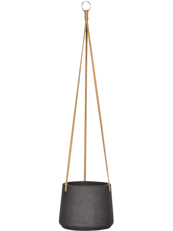 Rough - Patt (hanging) L Black Washed (⌀20 ↕17)