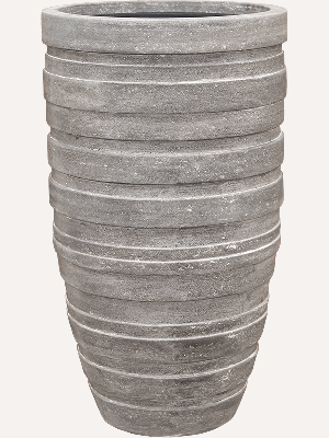 Baq Polystone Coated Junar, Partner Raw Grey (with liner) (⌀40 ↕70)