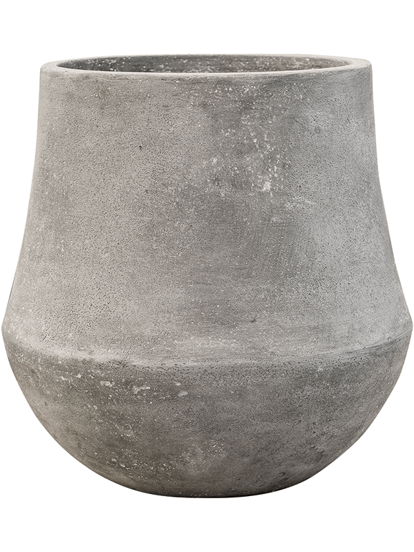 Baq Polystone Coated Plain - Darcy Raw Grey (⌀33 ↕33)