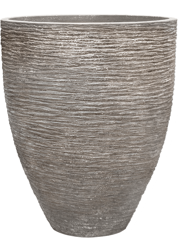 Baq Polystone Coated Ribbed - Couple Raw Grey (⌀90 ↕111)