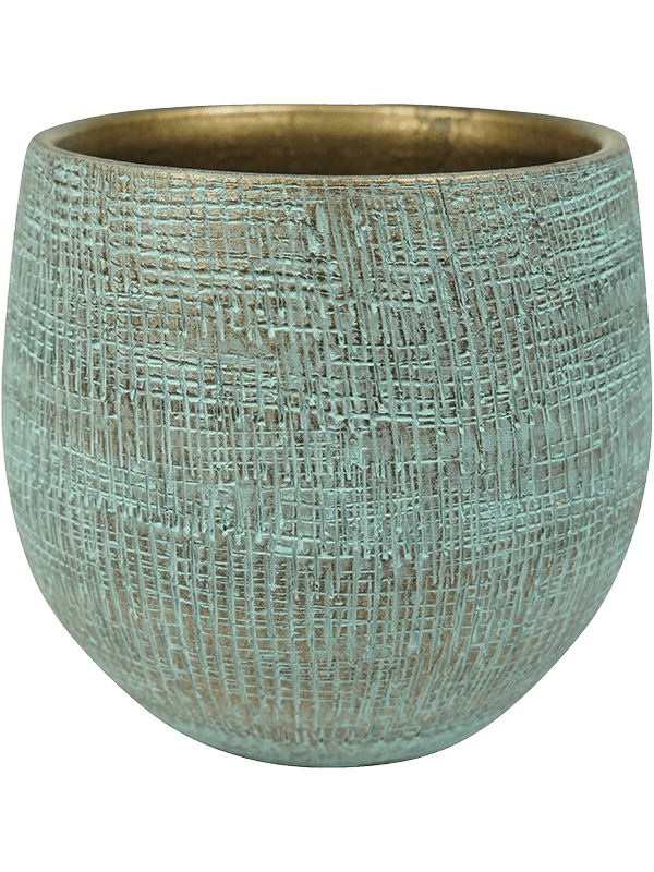 Ryan - Pot Shiny Blue (⌀18 ↕16)