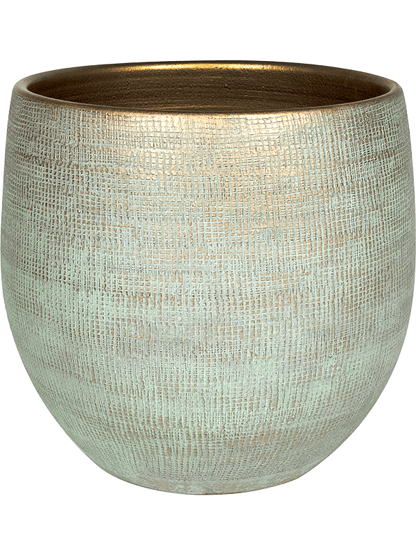 Ryan - Pot Shiny Blue (⌀42 ↕38)