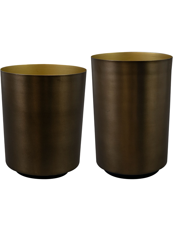 Myra - Pot Tall Dark Brown (set of 2) (⌀16 ↕24)