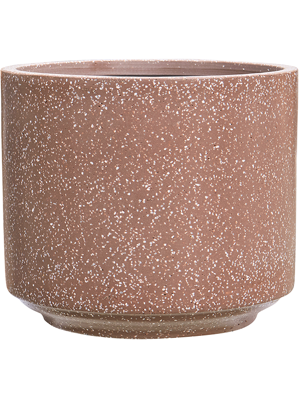 Baq Terrazzo - Cylinder Mocha (⌀43 ↕38)
