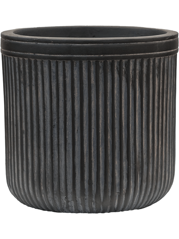 Baq Vertical Rib - Cylinder Anthracite (⌀23 ↕24)