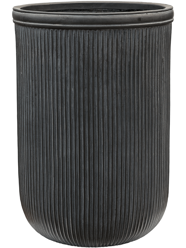 Baq Vertical Rib - Cylinder Anthracite (⌀45 ↕65)