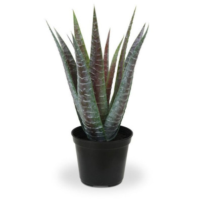 Bouquet artificial Aloe 30 cm num pote