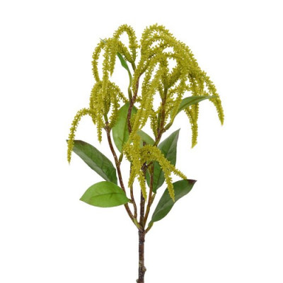 Ramo Amaranthus artificial 55 cm verde